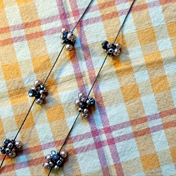 🤎 Black Chain & Multi Beaded Necklace   ▪️NWOT - Picture 3 of 8